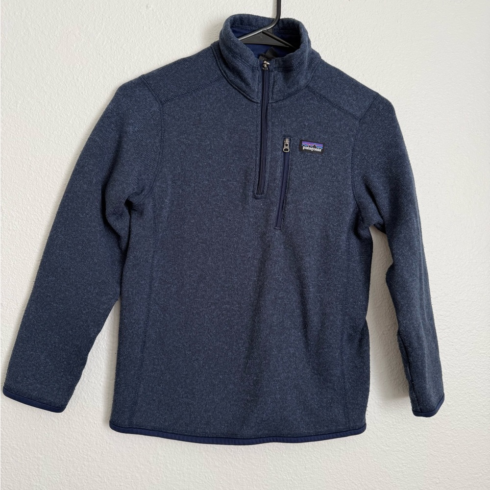 Patagonia Kids Dark Blue Pullover Jacket - Picture 2 of 4